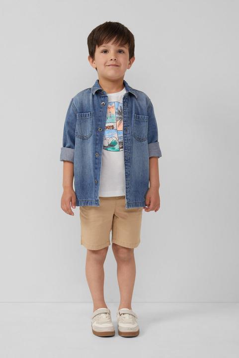 Produktbild S.Oliver Hemd Denim-Hemd im Used-Look (104, 110)