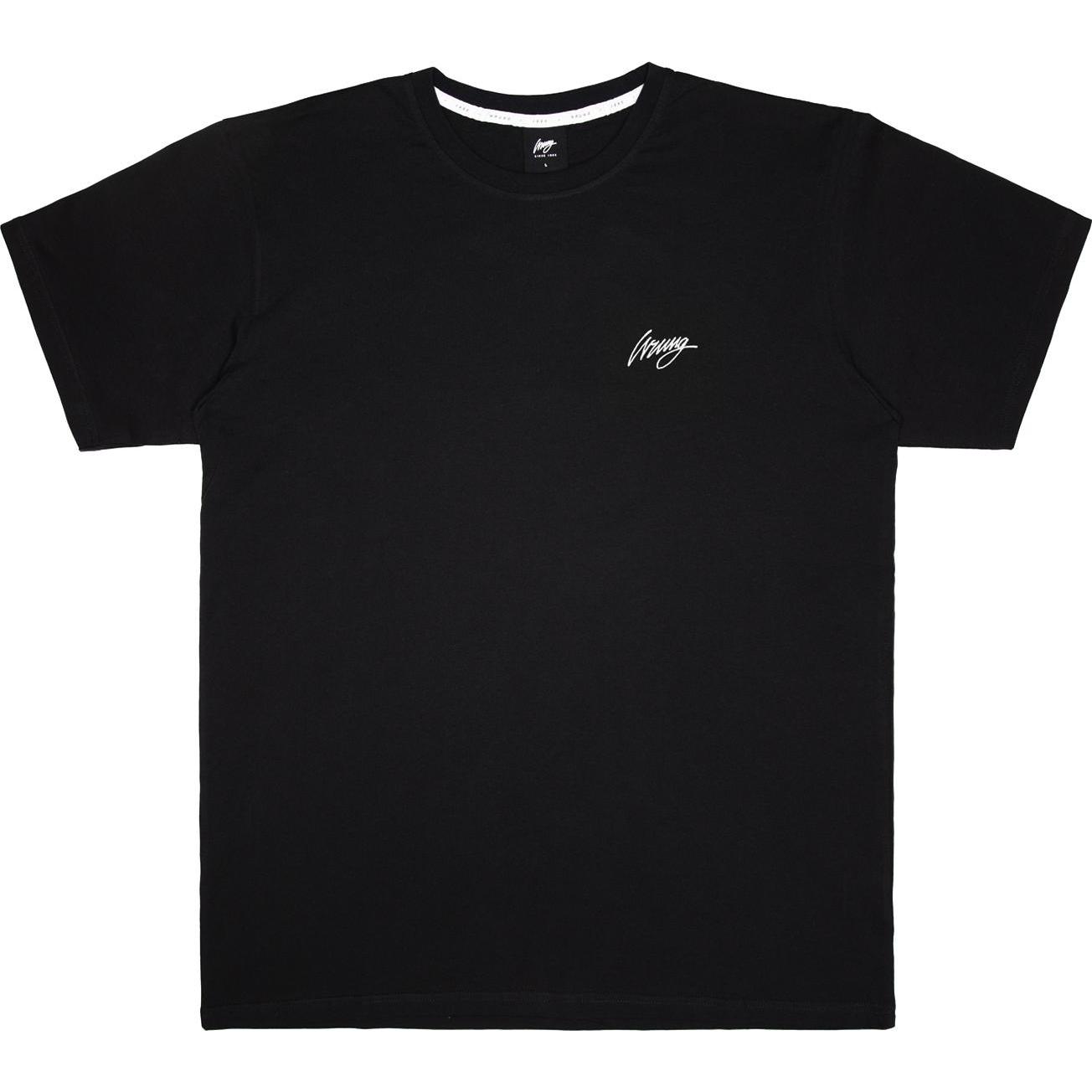 Wrung, Damen, Shirt, t-hirt, Schwarz, (S)