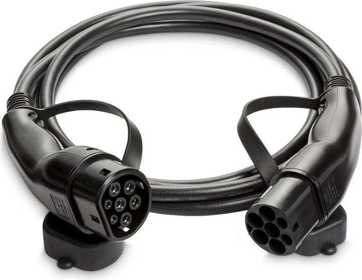 Produktbild Ratio Electric E-line 11kW Typ 2 Ladekabel 2m (Typ 2, 11 kW, 16 A, 2 m)