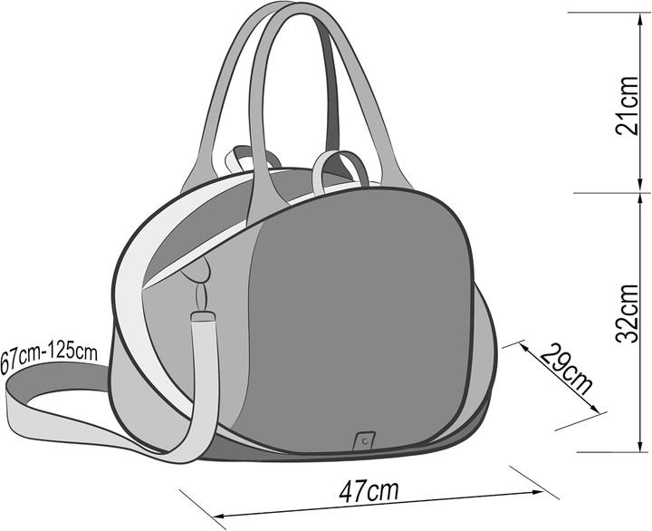 Actual product image Doggy Sea Shell dog bag (Dog)