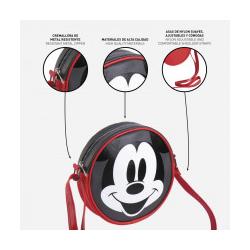 Mickey, Handtasche, Tasche Kunstleder, Schwarz, Schwarz