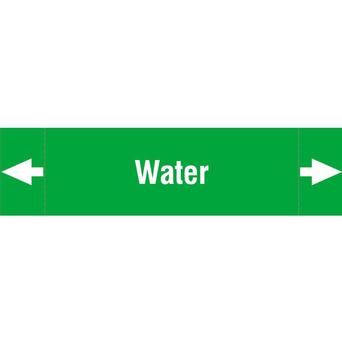 Brady, Etiketten, ISO 20560 Pipe Markers - Water