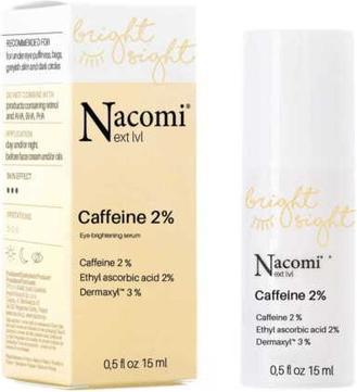 Immagine prodotto Nacomi Next Level Siero Occhi Illuminante con Caffeina 2% 15Ml (Siero per la cura degli occhi, 15 ml, Giorno + Notte)