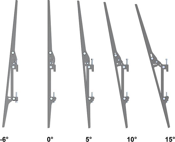 Actual product image Multibrackets Ceiling bracket, 40"-110", black, max 80 kg