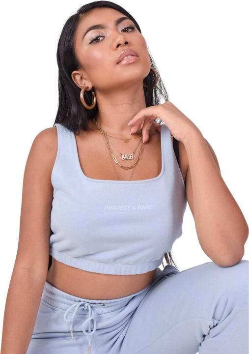 Actual product image Project X Paris 's basic wide strap crop top (M)