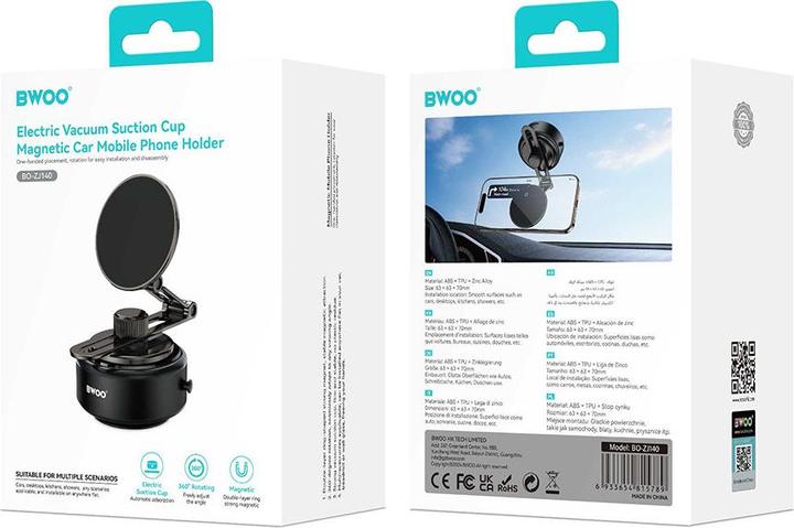 Produktbild Bwoo Double-sided Magnetic Car Holder ZJ140