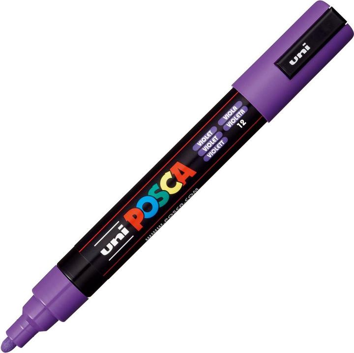 Productafbeelding Posca Medium merk PC-5M (Paars, 2.50 mm, 1 x)
