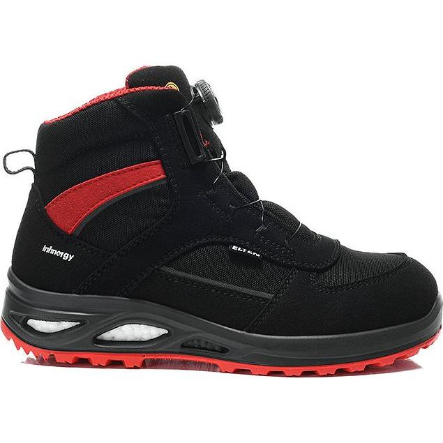 Thumbnail - Elten, Sicherheitsschuhe, Sicherheits-Stiefel ESD S3 HANNAH XXTL BOA b/r Mid, Gr.39 (S3, 39)