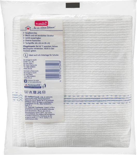 Actual product image dm Profissimo Floor cloths (2 pcs.)
