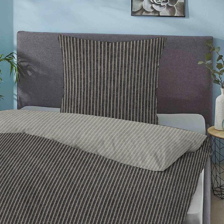 Actual product image Traumschlaf Melange Flanell (Bedding set, 240 x 220 cm)