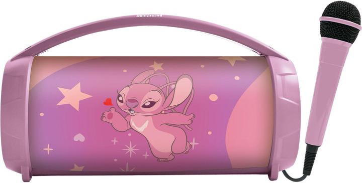 Lexibook Disney Stitch Angel Bluetooth Karaoke Speaker