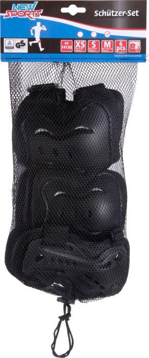 Actual product image New Sports Protector set (M, Elbow protectors, Wrist protectors, Knee pad, Unique specimen)