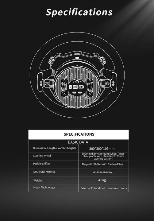 Produktbild Cammus C12 Direct Drive Lenkrad (PC)