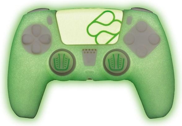 Actual product image Blade Silicone Skin Grips Touchpad Sticker Glow In The D (PS5)