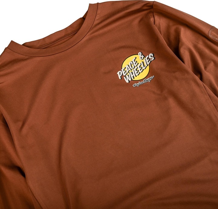 Actual product image Troy Lee Designs Ruckus Long Sleeve Ride Tee - Wheelies (XL)