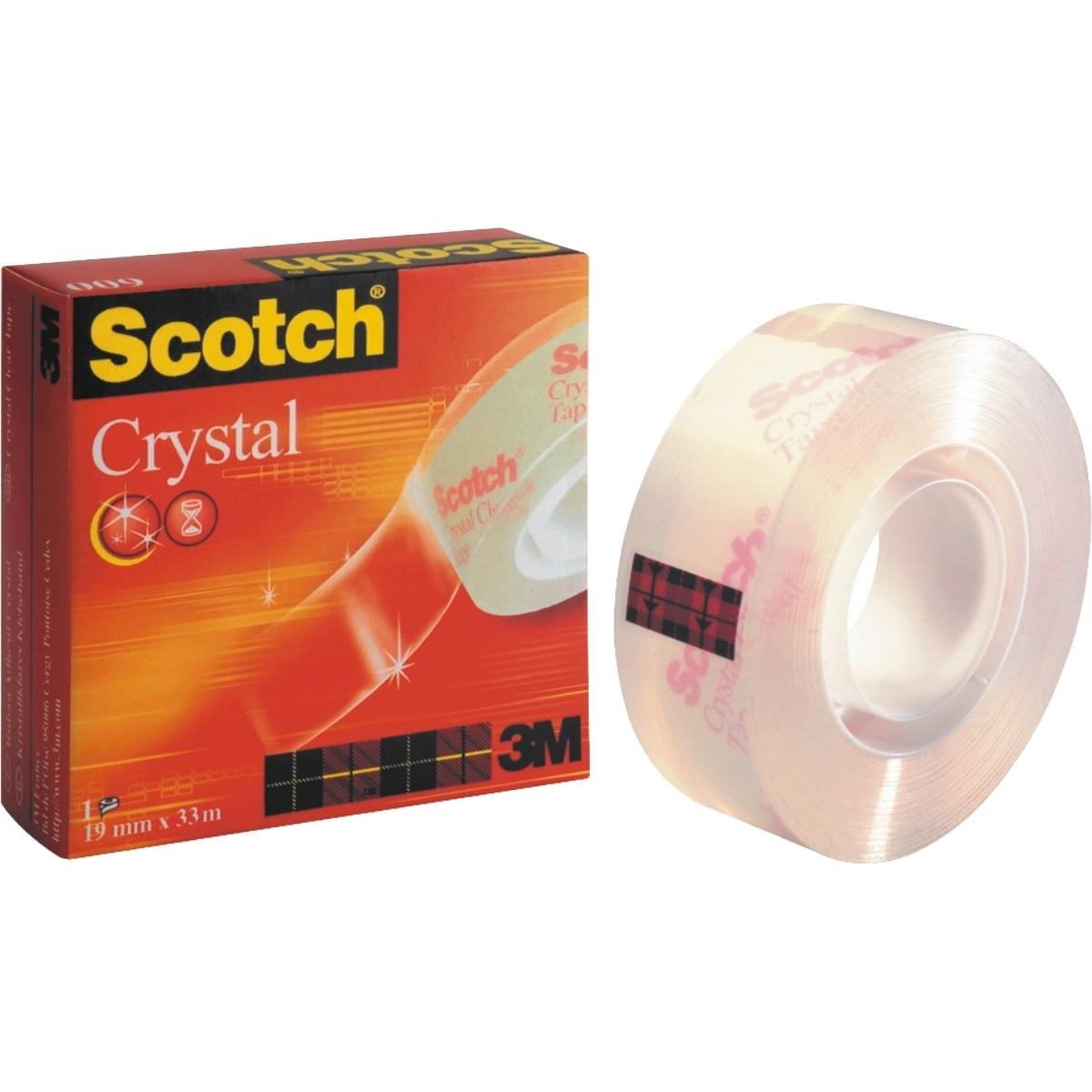 Scotch, Klebeband, Crystal Klebeband (19 mm)