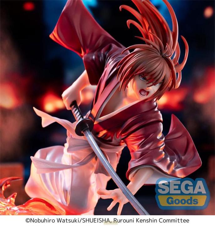 Produktbild Sega Rurouni Kenshin Luminasta PVC Statue "Rurouni Kenshin" "Kenshin Himura" 15 cm