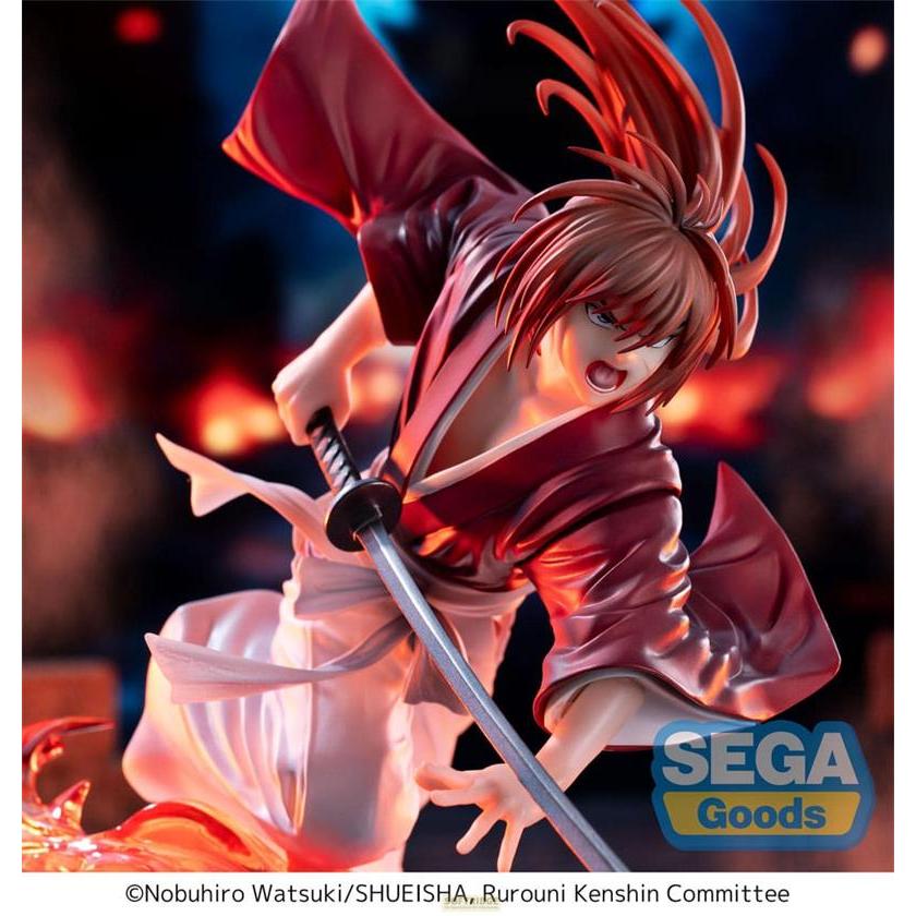 Thumbnail - Sega Rurouni Kenshin Luminasta PVC Statue "Rurouni Kenshin" "Kenshin Himura" 15 cm