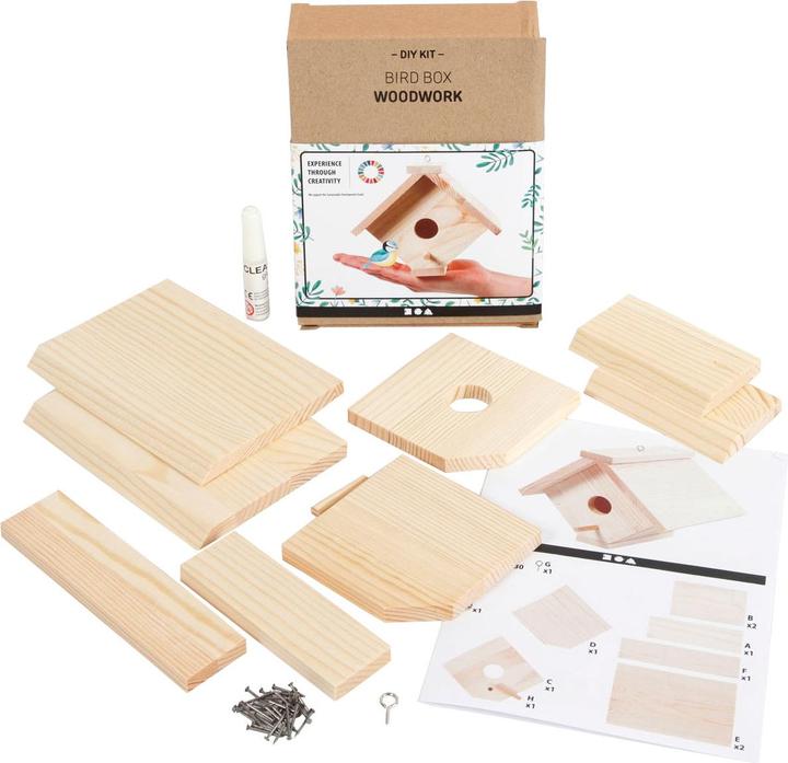 Produktbild Creativ Company Houten Vogelhuis