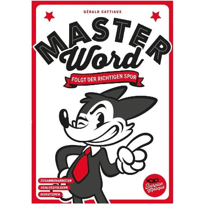 Scorpion Masque LSMD0015 - Master Word - Gioco di carte, per 2-6 giocatori, da 12 anni (DE Edition) (Tedesco)