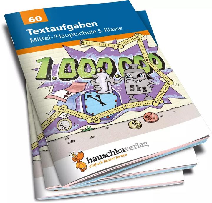 Image du produit Textaufgaben Mittel-/Hauptschule 5. Klasse (Allemand, Pic de Gisela, Sonja Wilms, Susanne Kopetz, 2016)