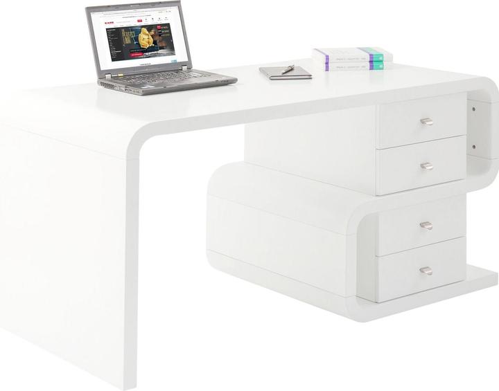 Immagine prodotto Kare Design Serpente bianco del club (150 x 70 x 76 cm)