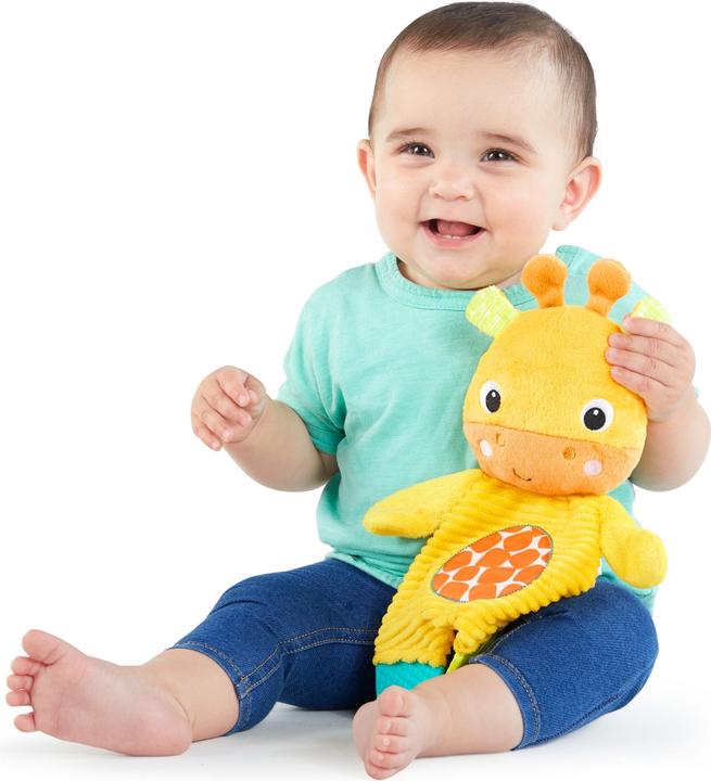Actual product image Bright Starts Snuggle & teether w. giraffe
