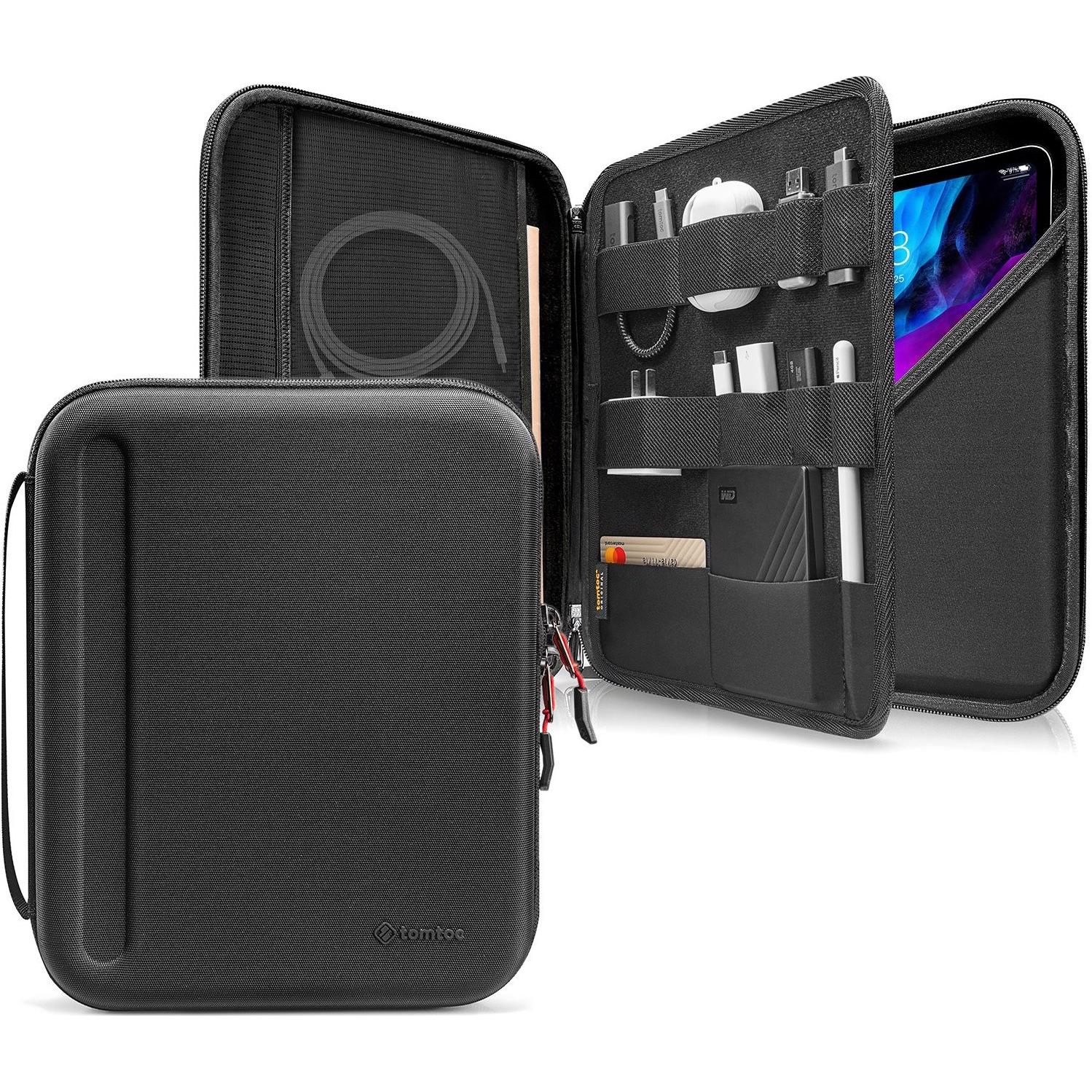 tomtoc A06 (12.9") Tablet Case (XPS 13, Microsoft Surface Pro X, iPad Pro 12.9 2020 (4. Gen)), Tablet Hülle, Schwarz