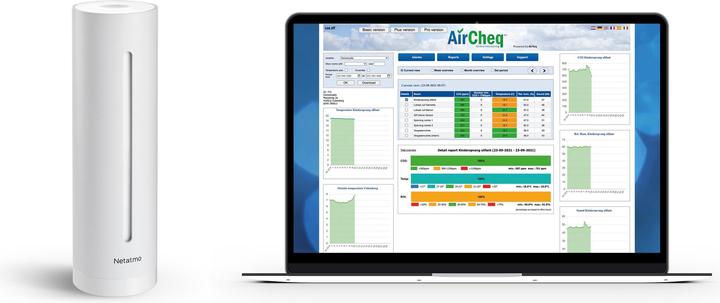Actual product image Netatmo Thermometer/Hygrometer Smart Room Air Sensor Pro