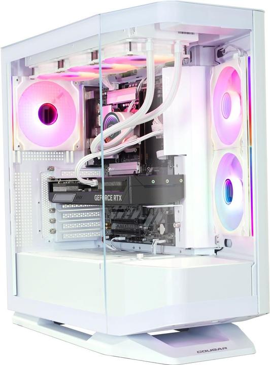 Produktbild Cougar FV270 WT 7500 Core Ultra 7 265KF WAK 32GB/1TB SSD RTX 5070Ti Win11 (1000 GB, 32 GB)