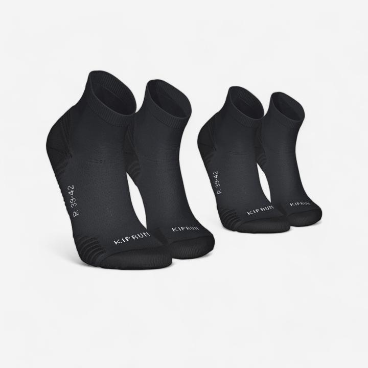Produktbild Kiprun Laufsocken halbhoch dick 2er-Pack - Run 500 (43 - 46, 43 - 44, 43 - 45)