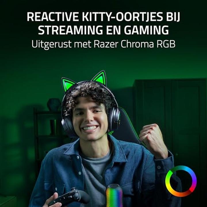 Actual product image Razer Kraken Kitty V3 Pro - Black (Wireless)