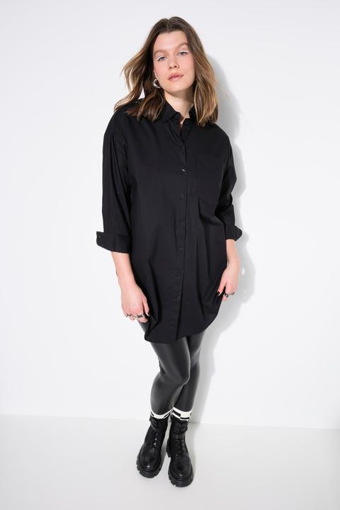 Produktbild Studio Untold Hemdbluse, oversized, Knopfleiste, Hemdkragen (60)