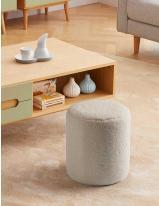 Produktbild Giftdecor puff puff kleines weisses Schafsfell
