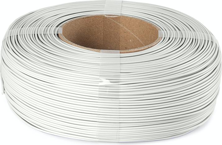 Actual product image Filament Premium PLA Refill Light Grey 1kg 1.75mm (PLA, 1.75 mm, 1000 g, Grey)
