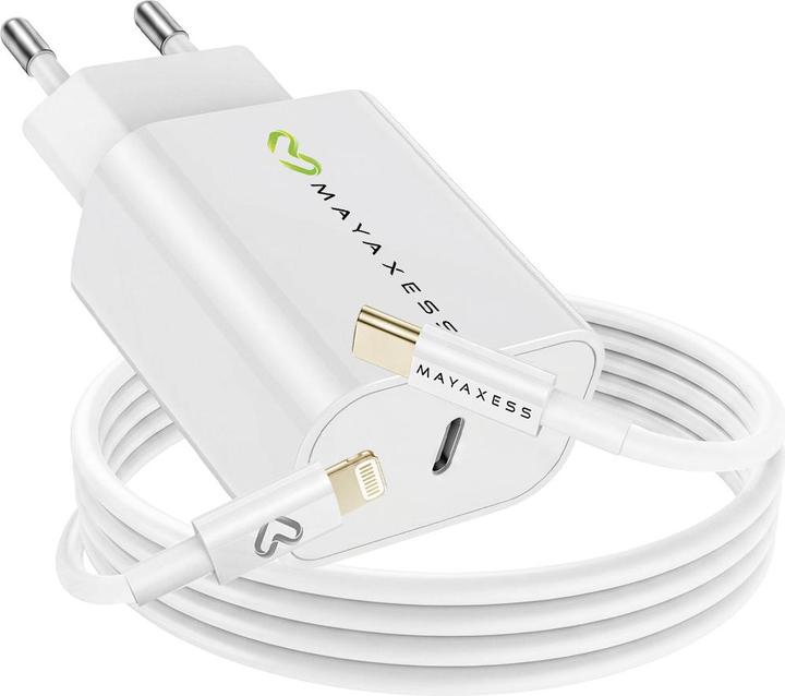 Produktbild Mayaxess iPhone 14 Ladegerät + Kabel (18 W)