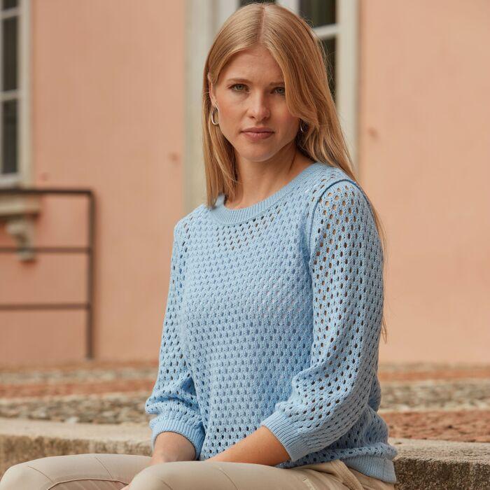 Produktbild Artime Damen Ajourpullover, gestrickt (L)