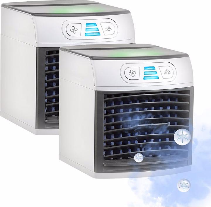 Actual product image Sichler Set of 2in1 table air cooler and humidifier