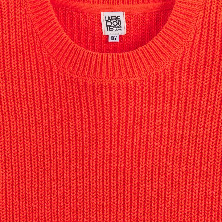 Produktbild La Redoute Collections Gerippter Pullover mit rundem Ausschnitt (152)