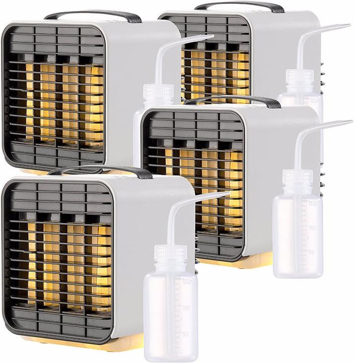 Actual product image Sichler Set of 4 mini battery air cooler
