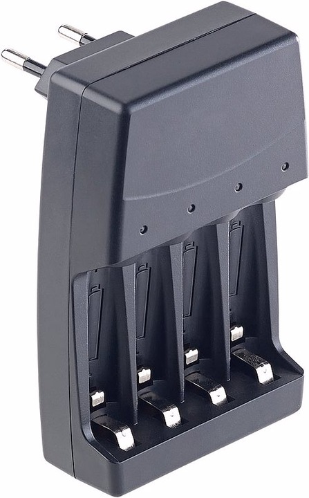 Produktbild Revolt 2in1-Ladegerät für NiMH-/NiCd-Akkus & Alkaline-Batterien (1 Stk., Ladegerät inkl. Akku)