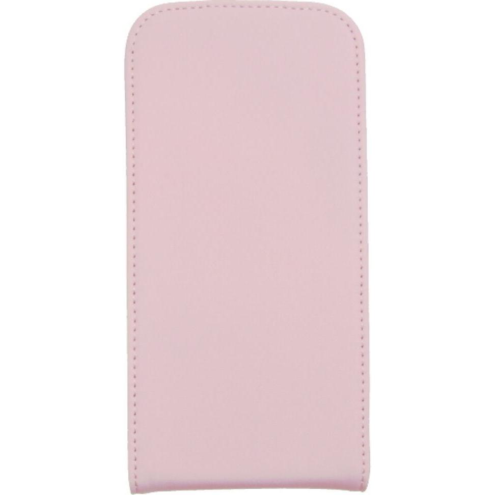OEM Slim Leather Flip Case for S4 Galaxy I9500 pink (Samsung Galaxy S4), Smartphone Hülle, Pink