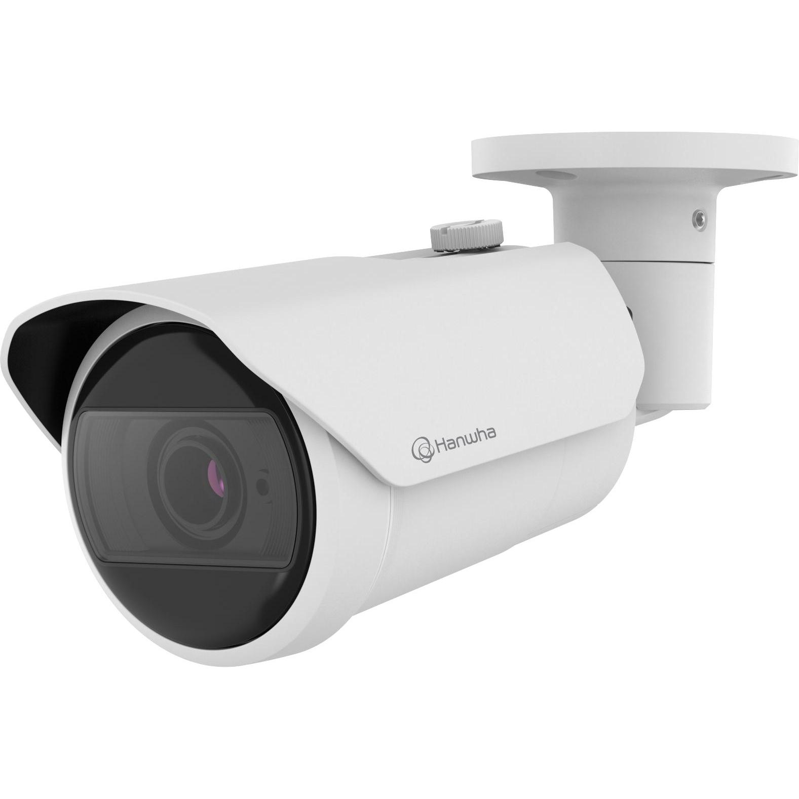 Hanwha Bianco Nuova Serie Q Con Funzionalità Ai (2592 X 1944 Pixel), Telecamera Di Rete,