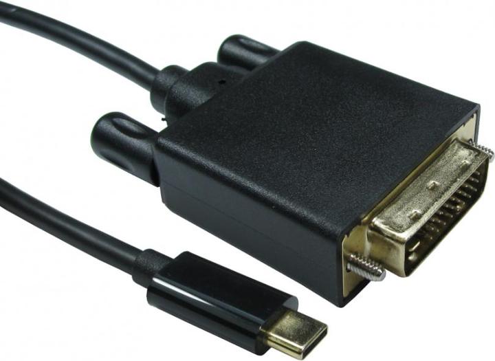 Produktbild Cables Direct CDL USB C TO DVI 4k 30HZ 5MTR (5 m)