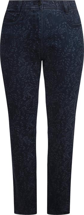 Actual product image Ulla Popken Leaf Print Boyfriend Jeans (48)