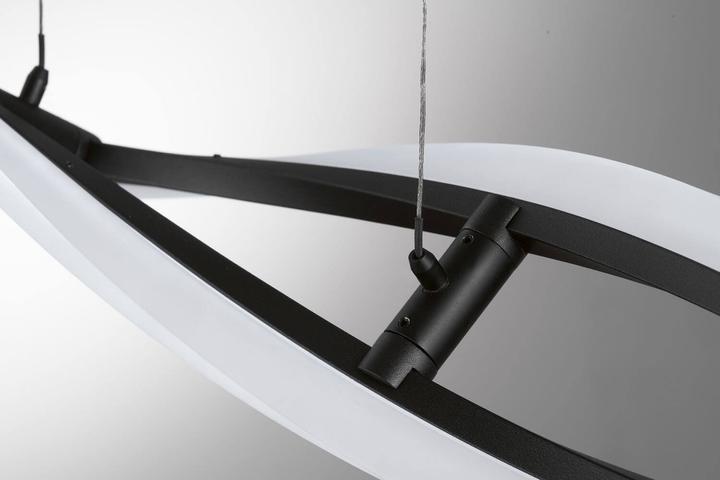 Actual product image Fischer & Honsel Honsel Torcido LED pendant light 26.3W Tunable white controllable dimmable Acrylic glass sandblasted