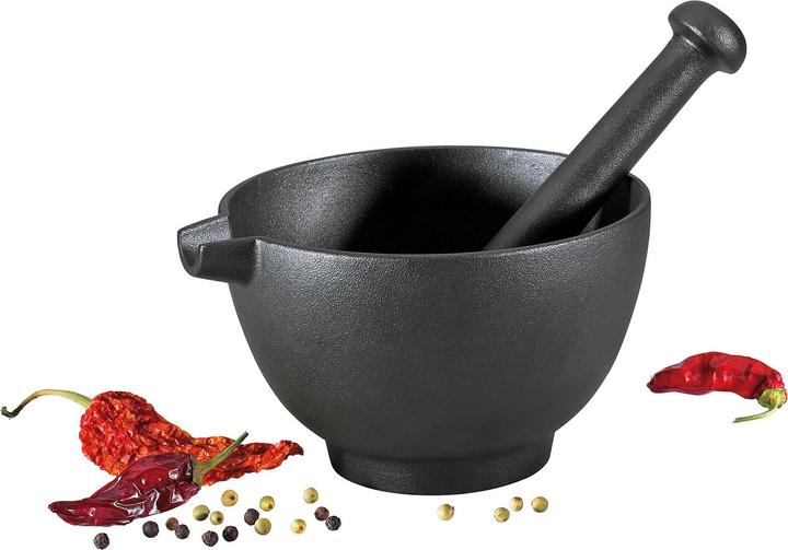 Productafbeelding Zassenhaus Vijzel & stamper Gietijzeren vijzel (15.50 x 9.50 cm)