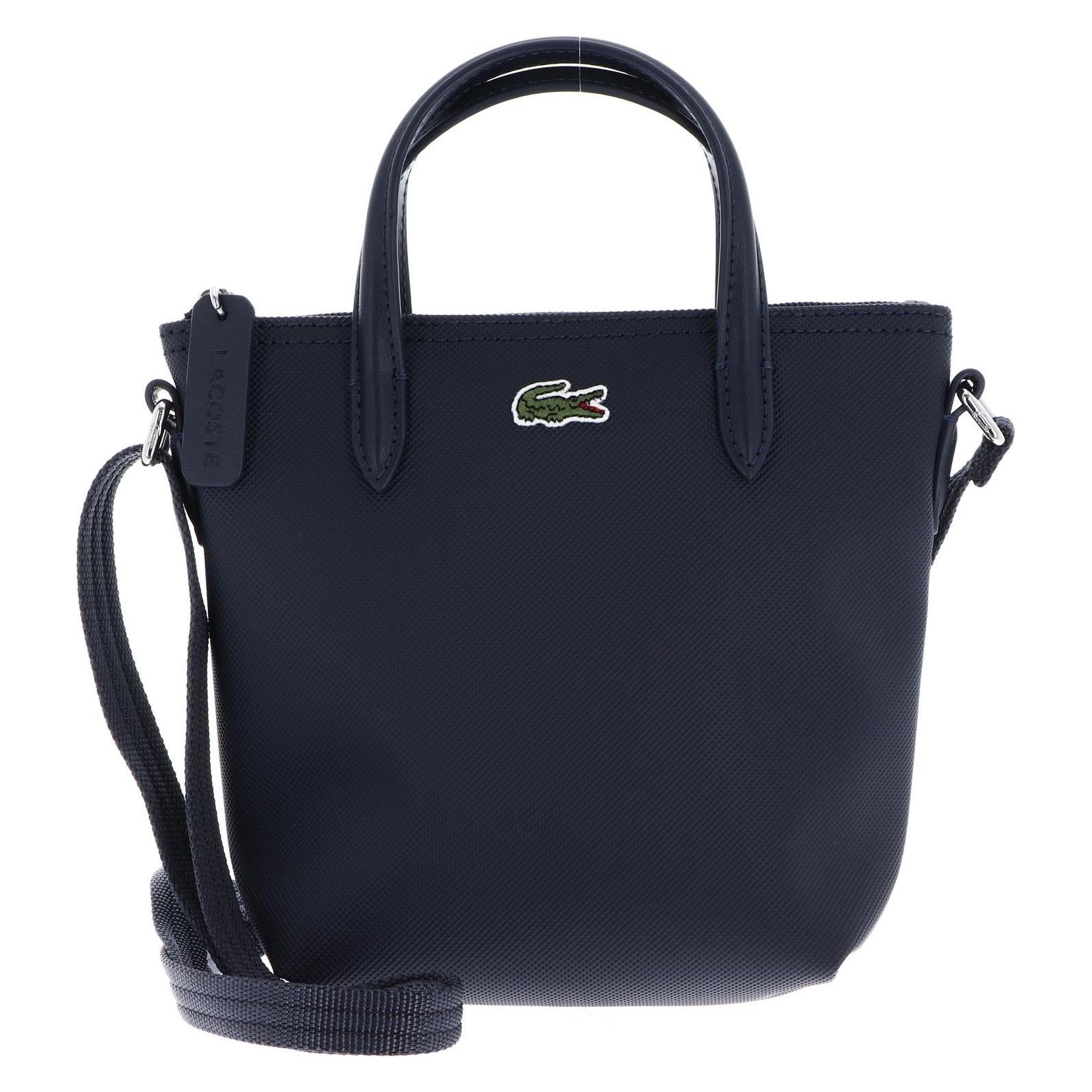 Lacoste, Damen, Handtasche, Shopping Cross Bag, Blau