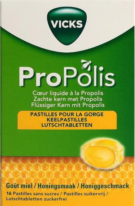 Actual product image Vicks ProPolis Lutschtabletten 16 Stk (16 pcs.)