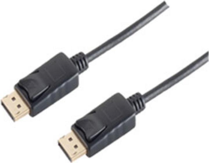 Produktbild Shiverpeaks BS10-50055 DisplayPort-Kabel 5 m Schwarz (5 m, DisplayPort, 1.2)